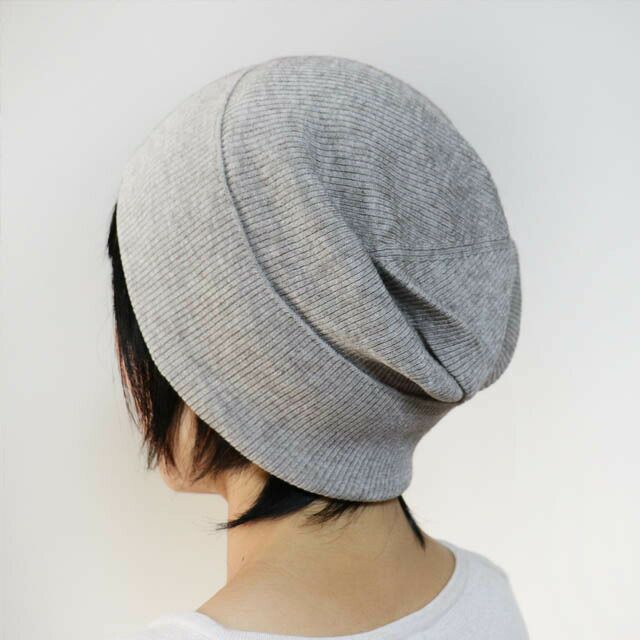 TAKEFUヤクニット帽杢グレー日本製【メール便可】