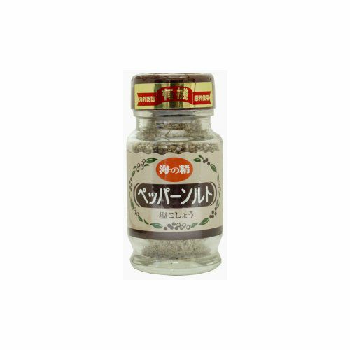 海の精ペッパーソルト（胡椒塩）55g（ビン入）