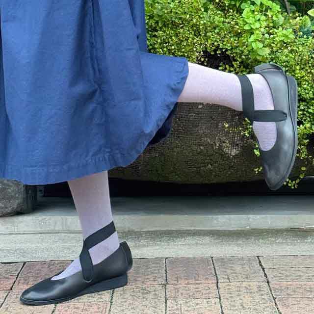 mokono日々のクネクネくつ下Pumpsくつ下20-24cm【メール便可】