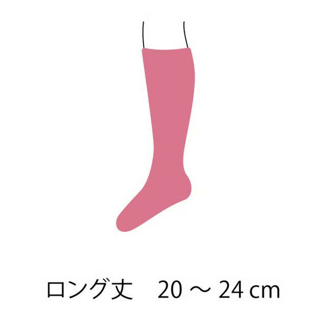 mokono日々のクネクネくつ下Pumpsくつ下20-24cm【メール便可】