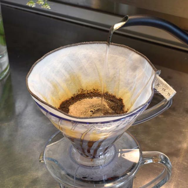 和紙糸とオーガニックコットンのコーヒーフィルターコンテックス【メール便可】